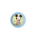 DİSNEY BABY MİCKEY TABAK 23 CM 8'Lİ