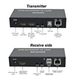 APRONX APX-120m Cat5e/Cat6 120m 4K Kvm HDMI USB Extender