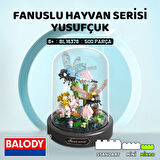 Balody Fanuslu Hayvan Serisi – Yusufçuk (BL16378) – Mini Blok Yapı Oyuncakları Seti