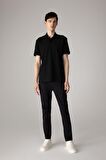 DeFacto Regular Fit Kısa Kollu Basic Düz Pike Kumaş Polo Tişört C1293AX24SPBK81