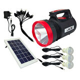 Everton RT-906BT Solar Güneş Enerji Aydınlatma Sistemi Bluetooth Mp3-Radio-Usb Fılaşh Sd Kart 