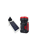 Everton RT-906BT Solar Güneş Enerji Aydınlatma Sistemi Bluetooth Mp3-Radio-Usb Fılaşh Sd Kart 