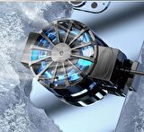 Hadron HDX4603 Oyuncu Telefon Soğutucu FAN Radyatör Isı Göstergeli 1 Kademe Klipsli Sessiz Işıklı