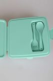LİSANSLI STITCH 500 ML MATARA VE 2 KATLI BESLENME KABI YEMEK SETİ
