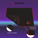 Rampage FİTMENT KM-GX7 Gökkuşağı Aydınlatmalı USB Gaming Combo Q Gaming Klavye + Mouse + Mousepad + Kulaklık