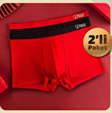 Modal Yüksek Hava Geçirgenliği Spor Antibakteriyel Kasık Izsiz Erkek Boxer 4 Parça 1004