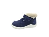 Vicco Tinky Kürklü Erkek Bebek Ilk Adım Lacivert Günlük Ayakkabı
