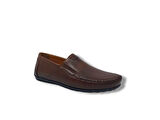 Modesa 252 Erkek Taba Hakiki Deri Loafer Ayakkabı