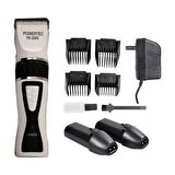 Powertec TR-3500 8 Başlıklı Şarjlı Kuru Saç-Sakal Çok Amaçlı Tıraş Makinesi 