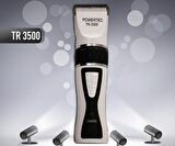 Powertec TR-3500 8 Başlıklı Şarjlı Kuru Saç-Sakal Çok Amaçlı Tıraş Makinesi 