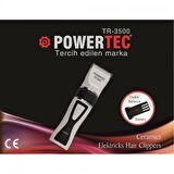 Powertec TR-3500 8 Başlıklı Şarjlı Kuru Saç-Sakal Çok Amaçlı Tıraş Makinesi 