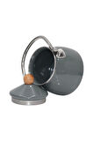 PR Home Gray Emaye Demlik Kettle Küçük 1.1 LT