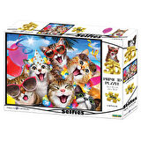 Prime 3D Kediler Partide 500 Parça Yetişkin Puzzle 10467