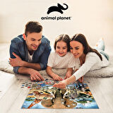 Prime 3D Afrika Hayvanları 100 Parça Puzzle ve Figür Set 15545