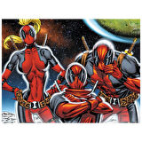 Prime 3D Marvel Deadpool Puzzle 500 Parça 32807