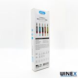 Winex AX42 Gfz 3.5mm Aux Kablo 1m Mavi