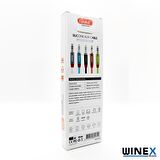 Winex AX42 Gfz 3.5mm Aux Kablo 1m Turuncu