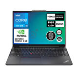 Lenovo Thinkpad E16 Gen 1 Intel Core i5-1335U 16GB 512GB 2GB MX550 16" Wuxga Freedos Taşınabilir Bilgisayar 21JN005PTX