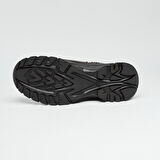 Hakiki Deri Fermuarlı Kadın Bot 