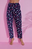 Luxury Soft Welsoft Polar Puantiyeli Kışlık Peluş Pijama Altı Pantolon
