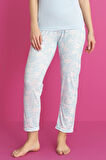 Dreamy Pamuklu Desenli Kısa Kollu Pijama Takımı