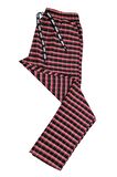 Pijalüx Erkek Kareli Poplin Cepli Alt Pijama/Kırmızı/XL