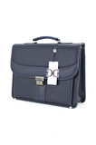Case Club 2007 Laptop Evrak Çantası 15,6 İnç Kilit Mekanizmalı Omuz Askılı 