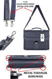 Case Club 2007 Laptop Evrak Çantası 15,6 İnç Kilit Mekanizmalı Omuz Askılı 