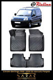 Rizline Citroen Berlingo 2004 Model 3D Havuzlu Paspas