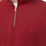 Nautica Erkek Bordo Regular Fit Dik Yaka Sweatshirt