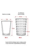 Akrilik Beyaz Tekli Kısa Bardak & Su Meşrubat Kahve Yanı Bardağı 400 ml ( Cam Değildir )