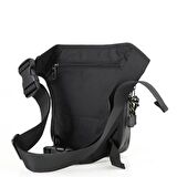 Ççs 31186 Motosiklet Bel Bacak Çanta Gri