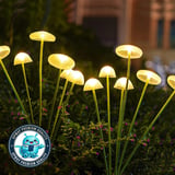 Upway Jellyfish Güneş Enerjili 6 Led Işıklı Dekoratif Bahçe Peyzaj Lambası