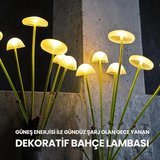 Upway Jellyfish Güneş Enerjili 6 Led Işıklı Dekoratif Bahçe Peyzaj Lambası
