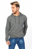 Twenty3 Erkek Basic Kapşonlu Kanguru Cep Sweat Shirt