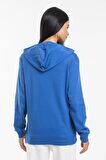 SPR21K61Baskılı Kapş.Kanguru Cepli Sweatshirt