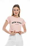 SPR21Y15 Newyork Baskılı T-Shirt