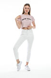 SPR21Y15 Newyork Baskılı T-Shirt