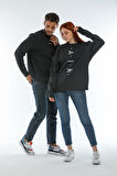 Süperlife Erkek Bisiklet Yaka Regular Fit Brooklyn Baskılı İnce Sweatshirt SPR22SW132