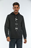 SPR22SW162 Kapşonlu Air Baskılı Sweat