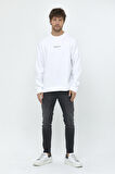 SPR22SW132 Bisiklet Yaka Brooklyn Baskılı