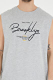 SPR22TS115  El Yazlılı Brooklyn Baskılı Tshırt