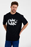 SPR22TS114 NYC Baskılı Tshırt
