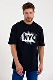 SPR22TS114 NYC Baskılı Tshırt
