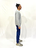 Erkek Bisiklet Yaka Rahat Kalıp 3 iplik Kalın Tokyo Baskılı  Sweatshirt SPR24SW30