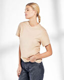 Kadın Bisiklet Yaka Tshirt SPR24TSK46