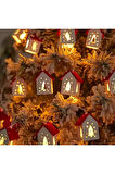 Ev Peri Işıkları Yeni Yıl Noel Yılbaşı Işıkları