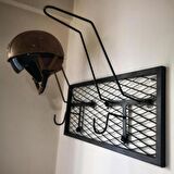 Metal Kask Askısı SE-X2 Iron