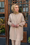 Moodbasic Pantolonlu Takım MB24.626 Bej