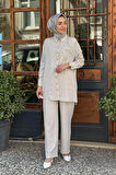 Moodbasic Pantolonlu Takım MA24.03 Taş